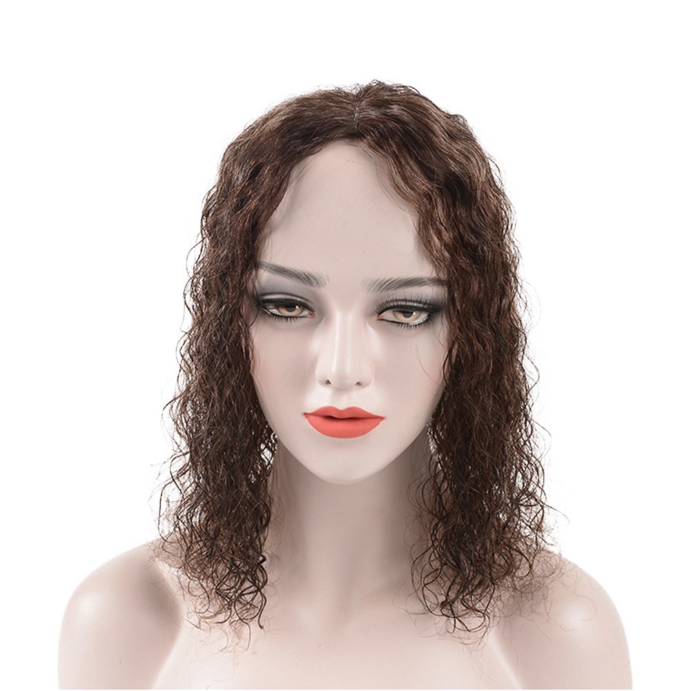 100 Human Hair Crown Hair Topper For Women