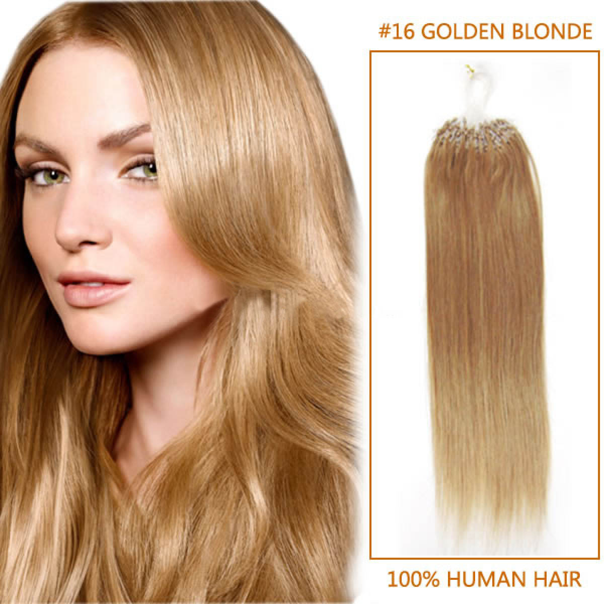 Micro Loop Human Hair Extensions 100S