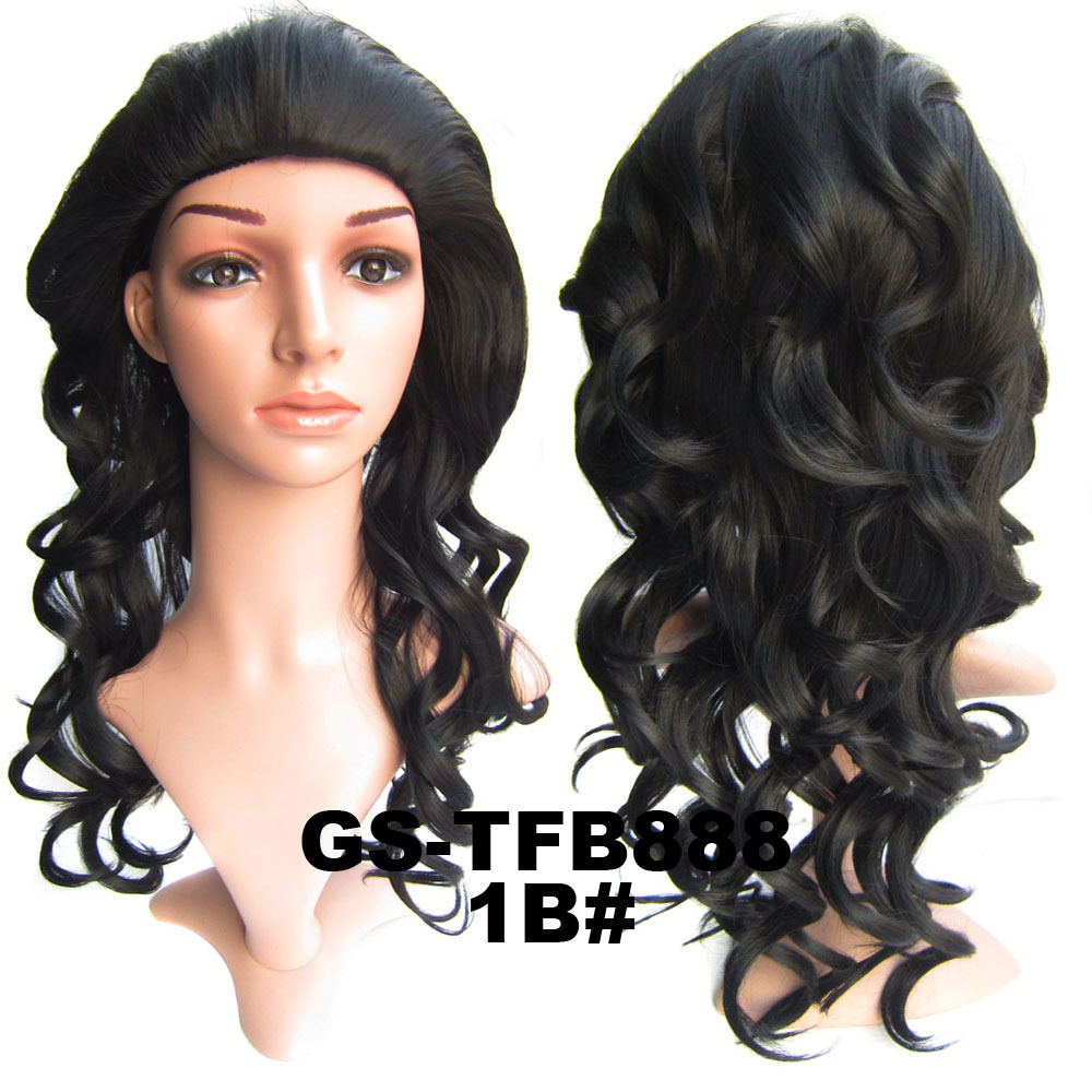 half hair wigs uk