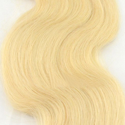 24 Inch #24 Ash Blonde Tape In Hair Extensions Silky Body Wave 20 Pcs details pic 2