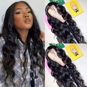 Body Wave 5x5 Lace Closure Wigs 180% Density 8-40inches Long Wigs