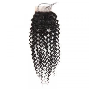Curly Weave Hairstyles Human Virgin Hair 4x4 Lace Closure