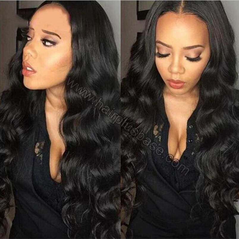 Full Lace Wigs Remy Human Hair Body Wave