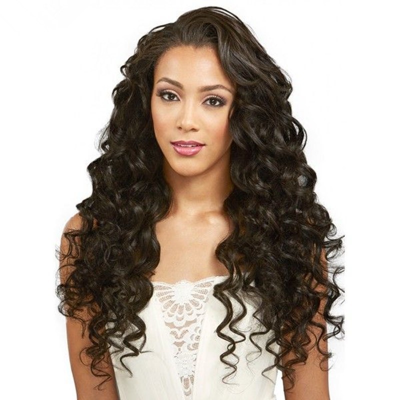 Glueless Full Lace Wigs Remy Human Hair Middle Part Body Wave