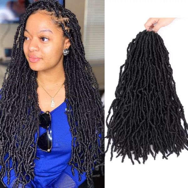 Get the Perfect Look with 18 Inch Faux Locs Crochet Hair - HairPlusBase