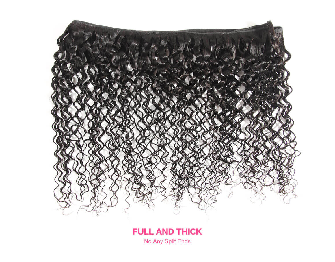 curly weave with closure