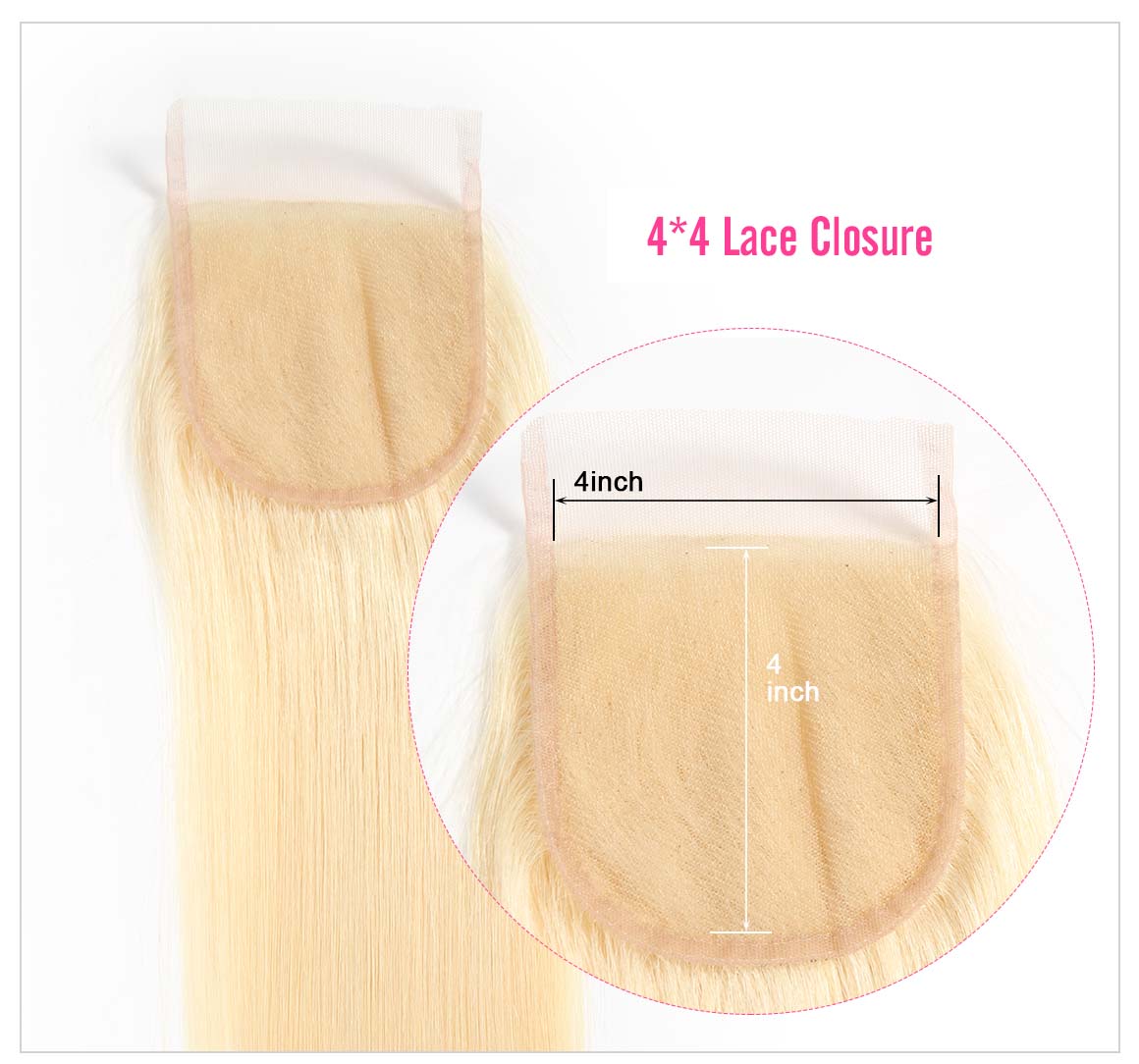blonde human hair bundles