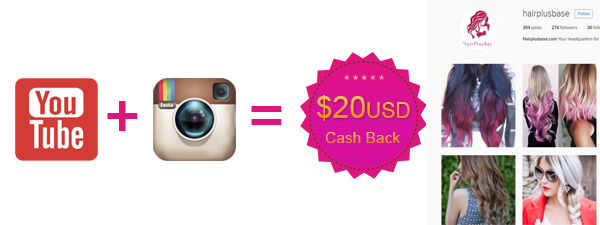 Get cashback and featured 