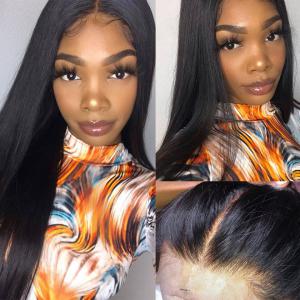 Straight 13x6 Lace Front Wigs 150%-250% Density With Natural Hairline